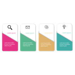 Business infographic template. 3 Step timeline journey. Process diagram, 3 options on white