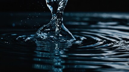 Water, Drops, Vortex, H2O, Spray, Waterfall