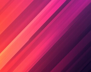 Fototapeta premium Geometric pink and purple abstract background with striped pattern and gradient effect