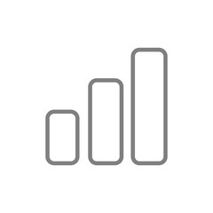 Flat icon. Gray icon on isolated on white background. Business concept. Perfect for your creative idea..