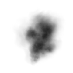 Black smoke, black cloud. 