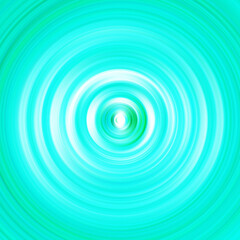 Colorful radial motion effect. Abstract rounded background. Color curves and sphere.