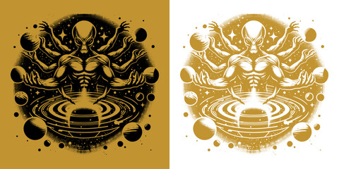 alien visitors from space