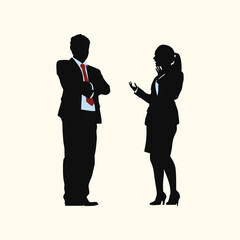 Human icon business people vector