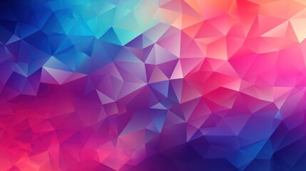 Obraz premium Colorful Polygon Background