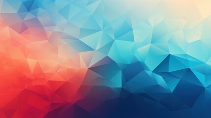Obraz premium Colorful Polygon Background