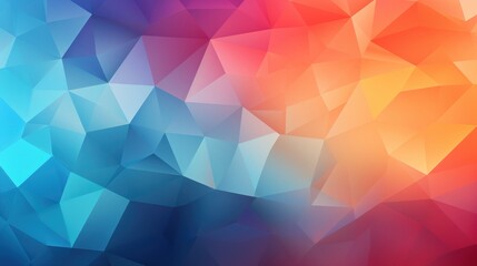 Obraz premium Colorful Polygon Background