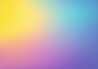Pastel grainy gradient background purple yellow pink blue noise texture abstract light color gradient banner backdrop design