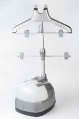 Plastic steamer perspective view