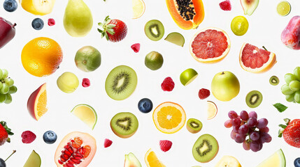 background with fruits