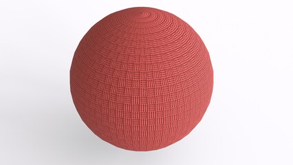red ball with white background 4k photos
