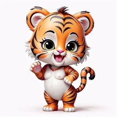 Tiger Baby - Illustration