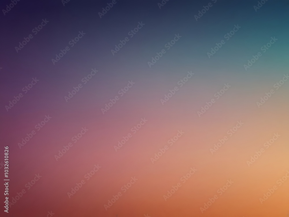 Poster 2d background featuring a smooth gradient transitioning from a warm color (such as orange or pink) t
