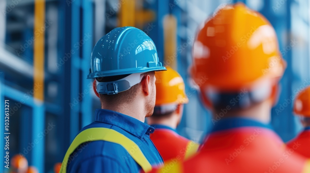 Poster engineers collaborating on mineral processing techniques