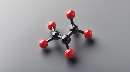 Molecular Model with Beads