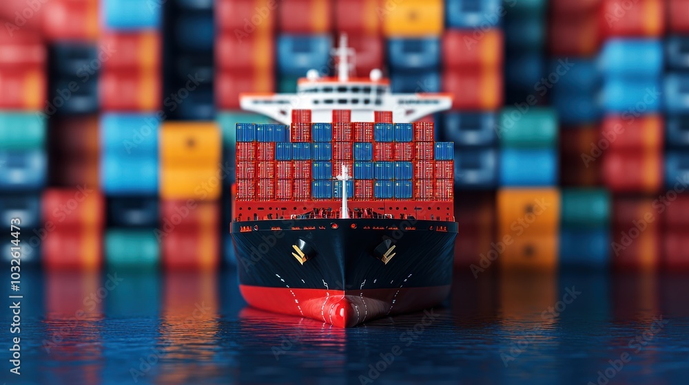 Poster engineers using ai for maritime route optimization