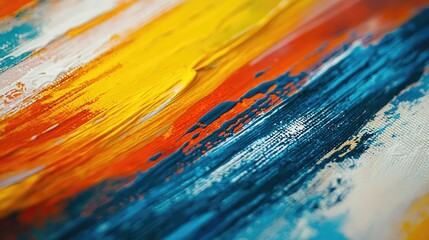 Fototapeta premium Colorful Abstract Texture in Close-Up View
