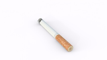 cigarette with white background