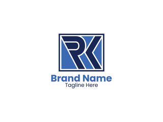Rk logo, rk letter, Letter RK monogram logo design kr vector logo designs , kr logo