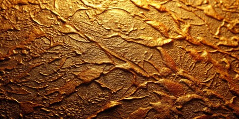 Abstract Gold Texture Close-up of Shimmering Surface, gold, texture, abstract