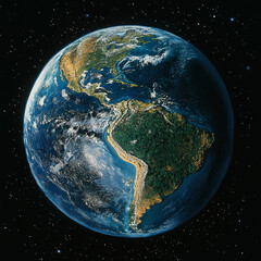 earth in space
