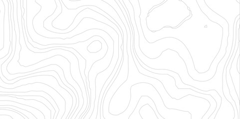 White Black Military Topographic Contour Map Vector Graphic Abstract Background. Topography Wavy Lines Pattern Modern Wide Abstraction. Outline Terrain Relief Cartography Geographical Map Illustration