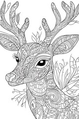 Fototapeta premium Let your colors transform this blank page into a masterpiece 