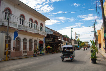 Calle Napo cuadra 1 en la ciudad de Iquitos Perú