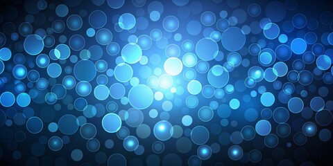 Abstract Blue Circle Pattern, abstract , texture