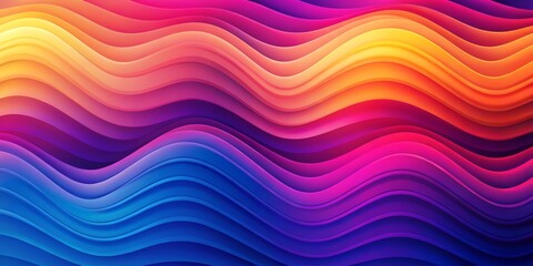 Abstract Colorful Wavy Lines Background, gradient, abstract art, wave background, wavy lines, digital art, abstract background
