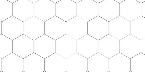 Seamless pattern of the hexagonal netting