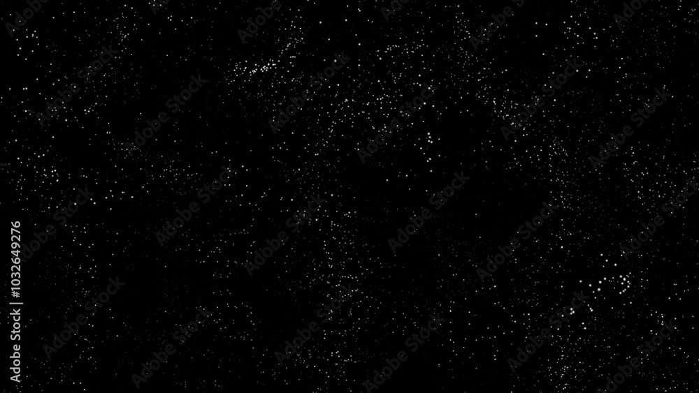Poster abstract motion graphics background. white christmas abstract particles dot sparkles. abstract float