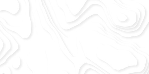 3D papercut banner of gradient white paper layers. Vector background design of horizontal abstract smooth origami shape paper cut, flowing liquid