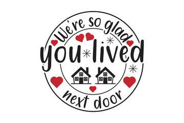 Neighbor Christmas Ornament EPS T-shirt