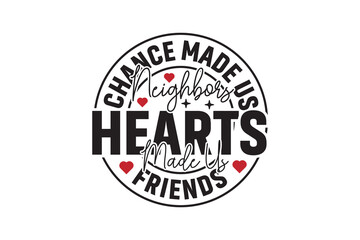 Fototapeta premium Neighbor Christmas Ornament EPS T-shirt