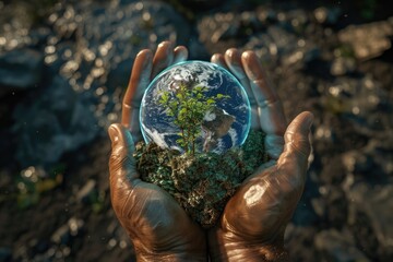 Protect forests to save Earth with renewable energy.