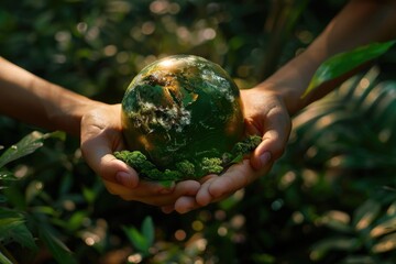 Protect forests to save Earth with renewable energy.