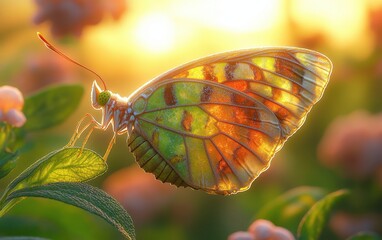 butterfly on flower