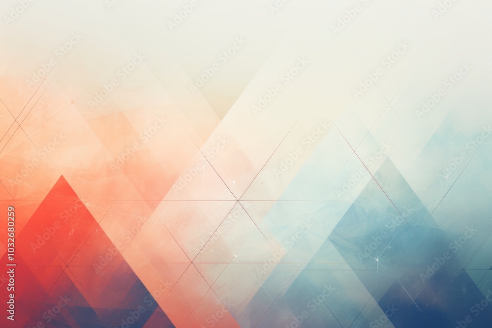Poster minimalistic graphic design with soft pastel backgrounds and subtle text elements