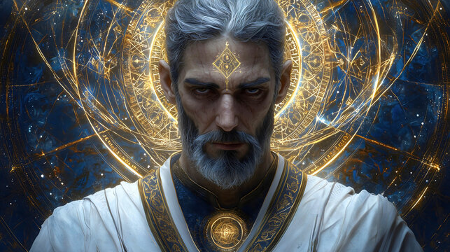 The Archangel Metatron, known as a very wise angel, is an ancient figure synonymous with wisdom. He is a powerful presence and is recognized among all angels according to the Bible.