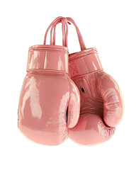Pink Boxing Gloves: Ready for the Fight