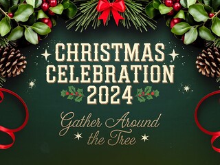 Christmas Celebration 2024 Gathering Around the Tree