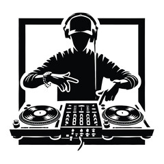 DJ Silhouette Performance