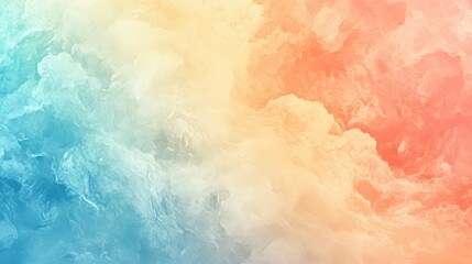 Obraz premium Soft Gradient Abstract Background in Pastel Shades