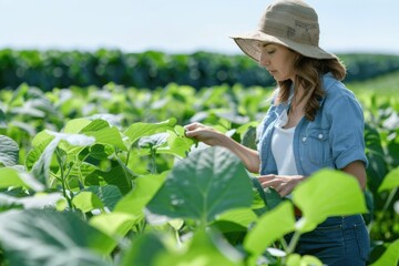 agronomist woman farmer