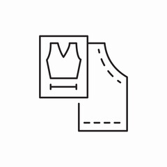 knitting material icon sign vector