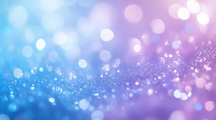Soft Gradient Background with Bokeh Effect and Sparkles