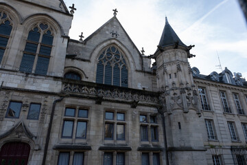 Gothic ornaments. Shot on several Gothic monuments in France. (Churchs and buildings)