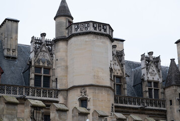 Gothic ornaments. Shot on several Gothic monuments in France. (Churchs and buildings)
