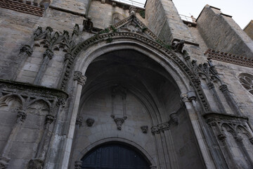 Gothic ornaments. Shot on several Gothic monuments in France. (Churchs and buildings)